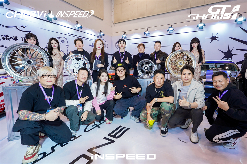 重磅新品丨西蒙神奇车库 × INSPEED硬速联名“复古定制系列”轮毂 正式发布！